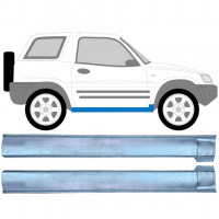 Pannello di riparazione sottoporta lamiera per Toyota Rav4 1994-2000 / Sinistra+Destra / Set 10642