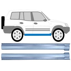 Pannello di riparazione sottoporta lamiera per Toyota Rav4 1994-2000 / Sinistra+Destra / Set 10639