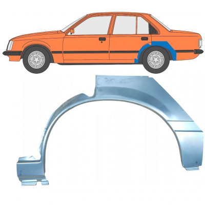Pannello di riparazione parafango posteriore per Opel Rekord E 1977-1986 / Sinistra 8077