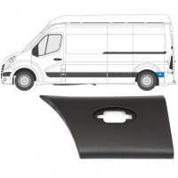 Modanatura laterale parafango posteriore dietro la ruota per Renault Master 2010- / Sinistra 7220