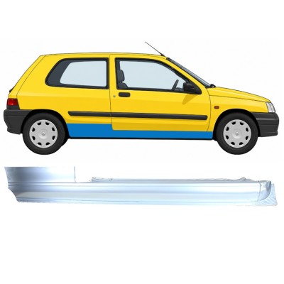 Sottoporta Lamiera Completo per Renault Clio I 1990-1998 / Destra 11009