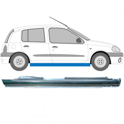 Sottoporta Lamiera Completo per Renault Clio II 1998-2012 / Destra 6968