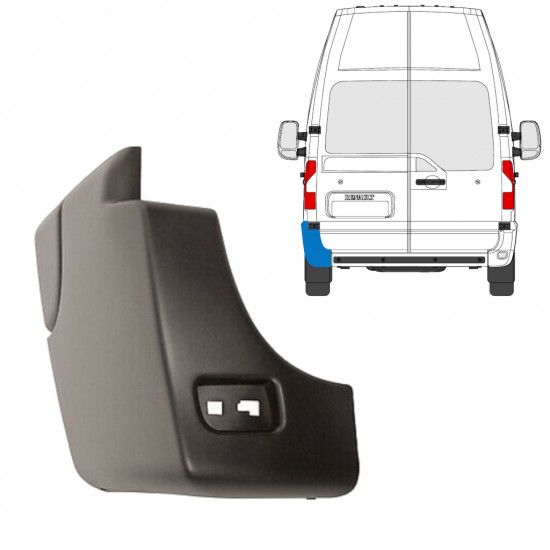 Angolo paraurti posteriore per Renault Master 2010- / Sinistra 7367