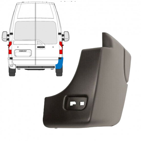 Angolo paraurti posteriore per Renault Master 2010- / Destra 7368