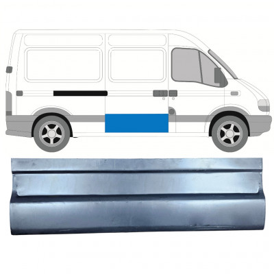 Pannello di riparazione porta scorrevole per Nissan Interstar 2002-2010 / Destra 13746