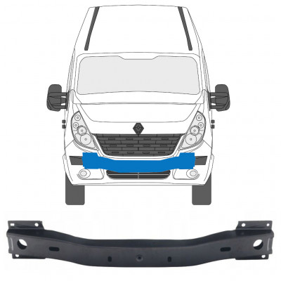 Rinforzo paraurti anteriore per Renault Master 2010- 7566