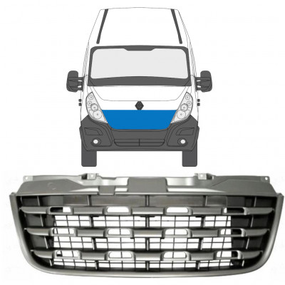 Griglia per Renault Master 2010- 7494