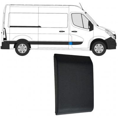 Modanatura laterale anteriore per Nissan NV400 2010- / Destra 14075