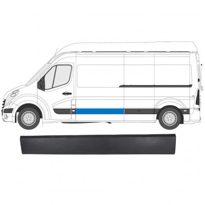 Modanatura laterale per Renault Master 2010- / Sinistra 7210