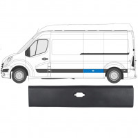 Modanatura laterale per Renault Master 2010- / Sinistra 7216