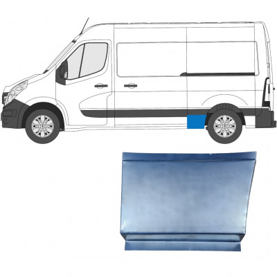 Pannello di riparazione parafango posteriore per Renault Master 2010- / Sinistra 5959