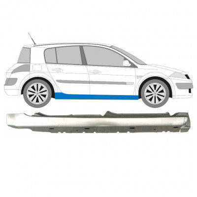 Sottoporta Lamiera Completo per Renault Megane II 2003-2012 / Destra 7996