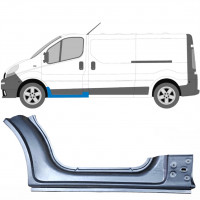Pannello di riparazione sottoporta lamiera per Nissan Primastar 2001-2014 / Sinistra 13630