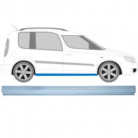 Pannello di riparazione sottoporta lamiera per Skoda Roomster Praktik 2006-2015 / Sinistra = Destra (simmetrico) 7006