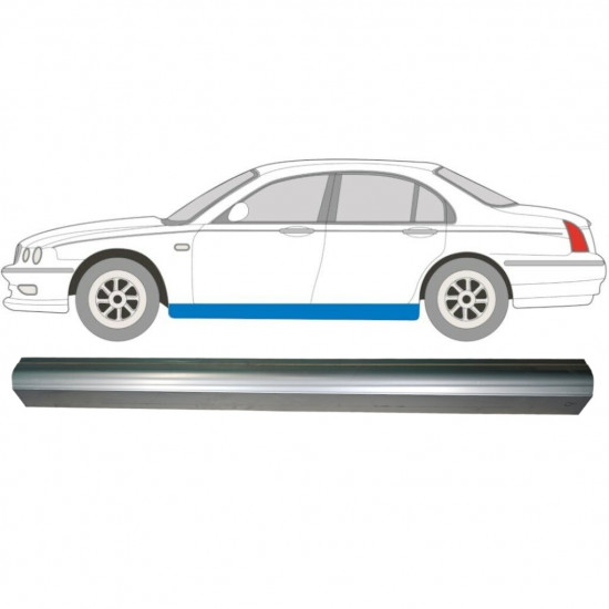 Pannello di riparazione sottoporta lamiera per Rover 75 1999-2005 / Sinistra 5798
