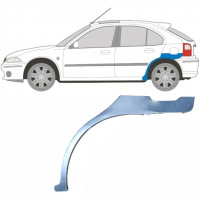 Pannello di riparazione parafango posteriore per Rover 25 200 MG ZR 1995-2005 / Sinistra 5621