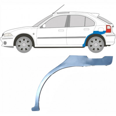 Pannello di riparazione parafango posteriore per Rover 25 200 MG ZR 1995-2005 / Sinistra 5621