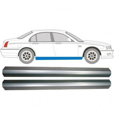Pannello di riparazione sottoporta lamiera per Rover 75 1999-2005 / Sinistra+Destra / Set 9190