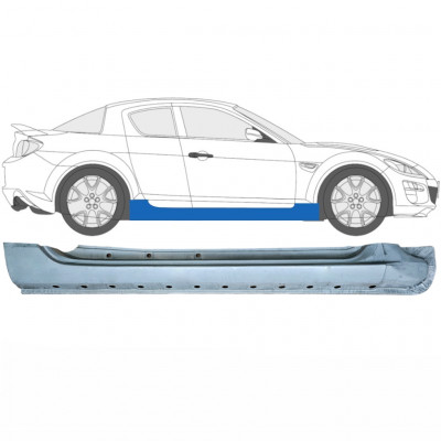 Sottoporta Lamiera Completo per Mazda RX-8 2003-2012 / Destra 5895