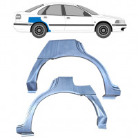 Pannello di riparazione parafango posteriore per Volvo S40 V40 1995-2004 / Sinistra+Destra / Set 9193