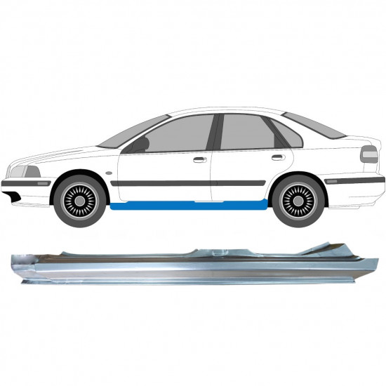 Sottoporta Lamiera Completo per Volvo S40 V40 1995-2004 / Sinistra 5762