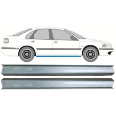 Pannello di riparazione sottoporta lamiera per Volvo S40 V40 1995-2004 / Sinistra+Destra / Set 9890