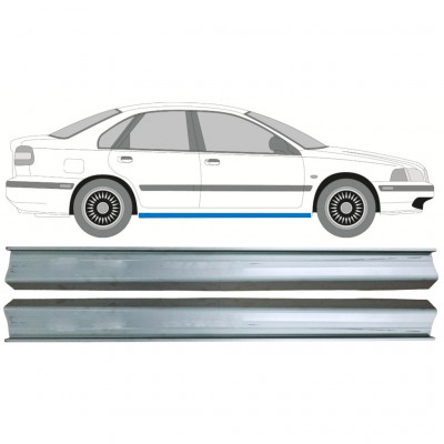Pannello di riparazione sottoporta lamiera per Volvo S40 V40 1995-2004 / Sinistra+Destra / Set 9890