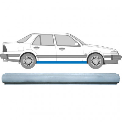 Pannello di riparazione sottoporta lamiera per Saab 9000 1985-1998 / Sinistra = Destra (simmetrico) 6985