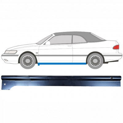 Pannello di riparazione sottoporta lamiera per Saab 900 1978-1998 / Sinistra 9352