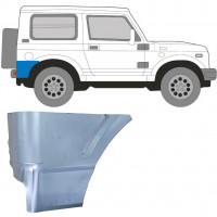 Lamiera di riparazione dell'angolo posteriore per Suzuki Samurai 1981- / Destra 7023