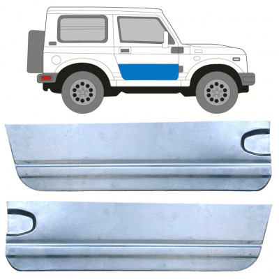 Lamierato riparazione porta per Suzuki Samurai 1981- / Sinistra+Destra / Set 10542