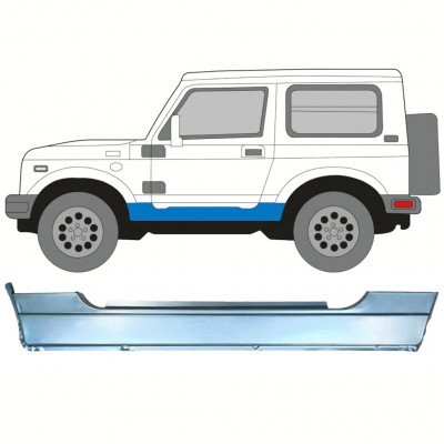 Sottoporta Lamiera Completo per Suzuki Samurai 1981- / Sinistra 8249