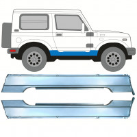 Sottoporta Lamiera Completo per Suzuki Samurai 1981- / Sinistra+Destra / Set 10030
