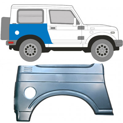 Pannello di riparazione parafango posteriore per Suzuki Samurai 1981- / Destra 5439