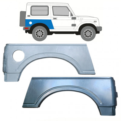 Pannello di riparazione parafango posteriore per Suzuki Samurai 1981- / Sinistra+Destra / Set 10816