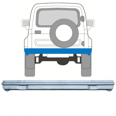 Pannello di riparazione posteriore esterno per Suzuki Samurai 1981- 11764