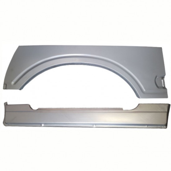 Lamiera di riparazione sottoporta completo e parafango anteriore per Suzuki Samurai 1981- / Sinistra / Set 10035