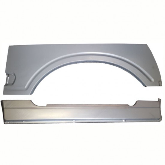 Lamiera di riparazione sottoporta completo e parafango anteriore per Suzuki Samurai 1981- / Destra / Set 10034