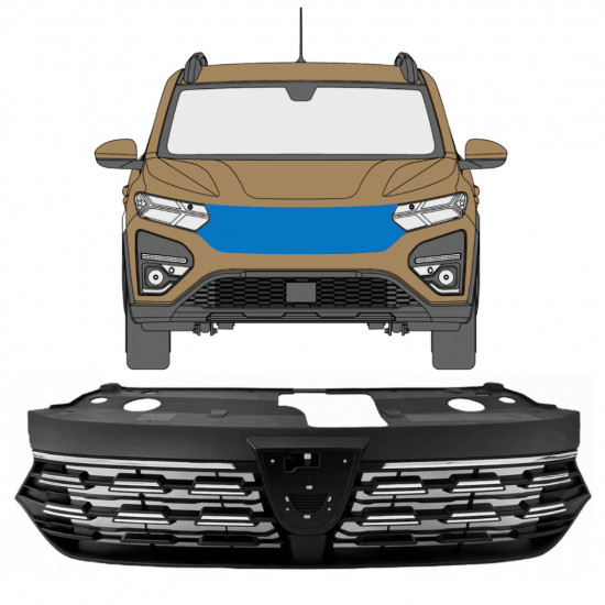 Griglia per Dacia Sandero 2021- 11837