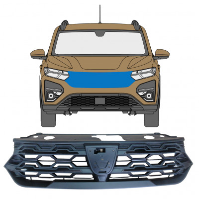 Griglia per Dacia Sandero 2021- 11549