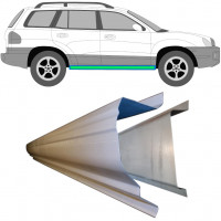 Pannello di riparazione sottoporta interno ed esterno per Hyundai Santa Fe 2001-2006 / Sinistra = Destra (simmetrico) / Set 11588