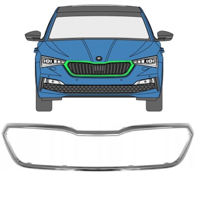 Cadre de calandre per Skoda Scala 2019- 16227