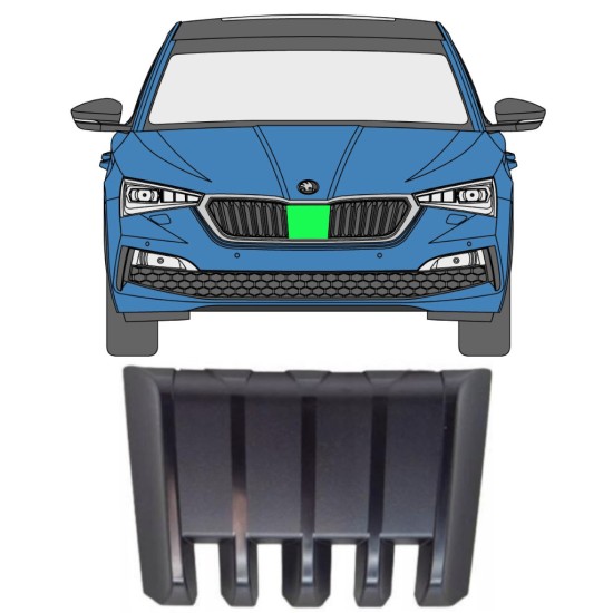 Tappo griglia anteriore per Skoda Scala 2019- 16228