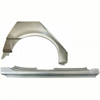 Pannello di riparazione sottoporta e parafango posteriore per Renault Megane I Scenic 1995-2003 / Destra / Set 10099
