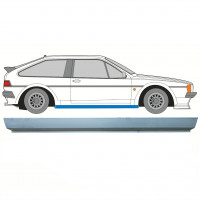 Pannello di riparazione sottoporta lamiera per Volkswagen Scirocco 1981-1992 / Sinistra = Destra (simmetrico) 8794