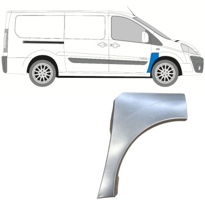 Pannello di riparazione parafango anteriore per Fiat Scudo 2007-2016 / Destra 12897