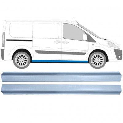 Pannello di riparazione sottoporta lamiera per Fiat Scudo 2007-2016 / Set 11935