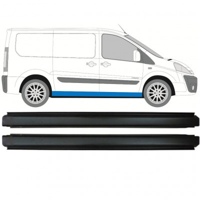 Sottoporta Lamiera Completo per Fiat Scudo 2007-2016 / Sinistra+Destra / Set 10458