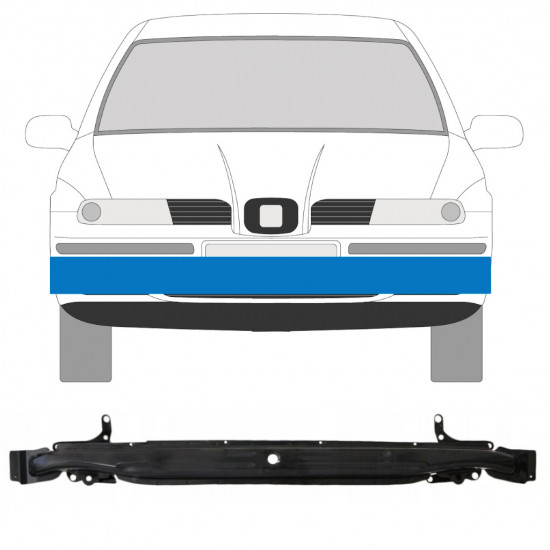 Rinforzo paraurti anteriore per Seat Leon 1999-2004 8836
