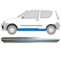 Pannello di riparazione sottoporta lamiera per Fiat Seicento 1998-2010 / Sinistra 14718